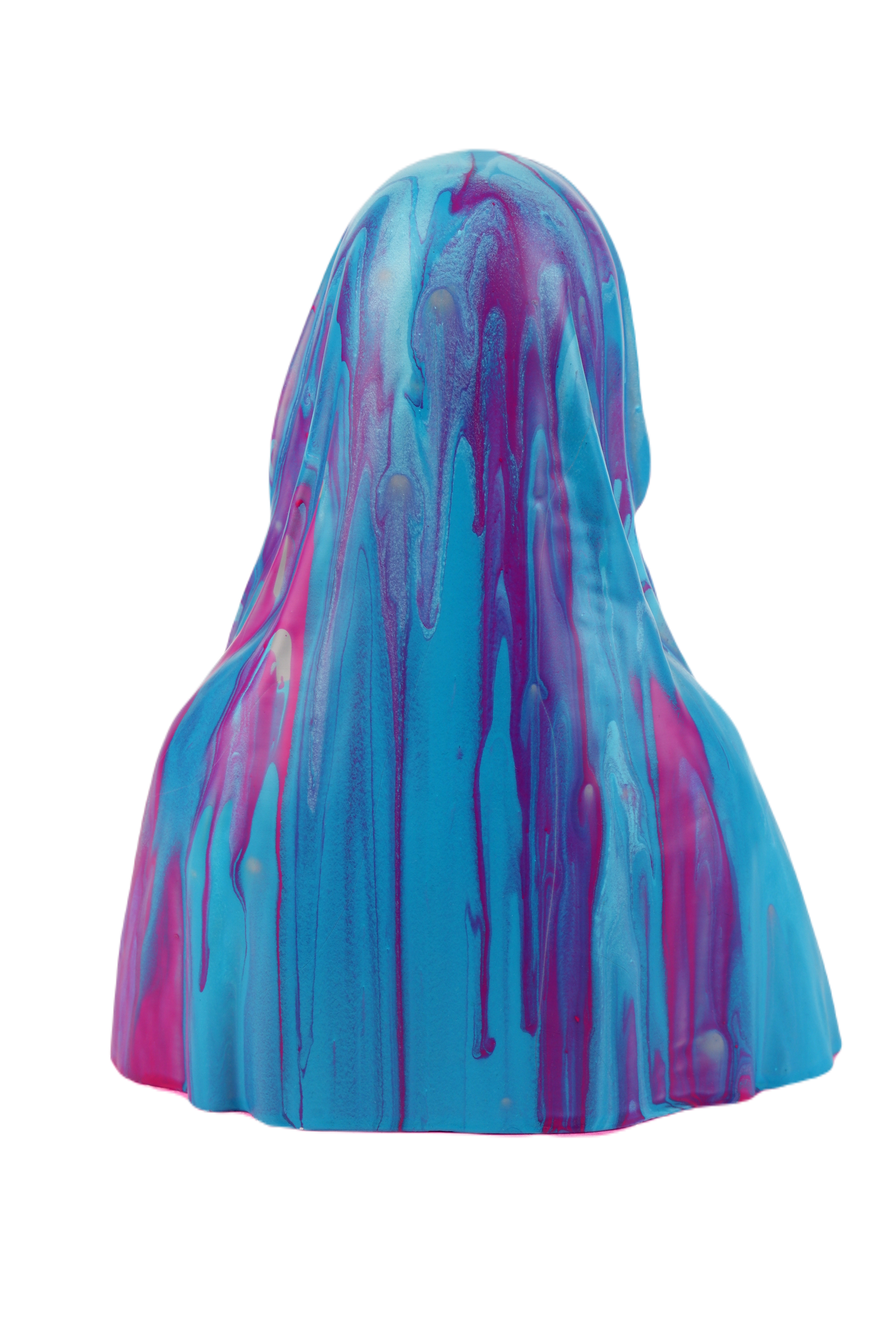 Draagvlak's Virgin Mary Bust in Blue & Pink