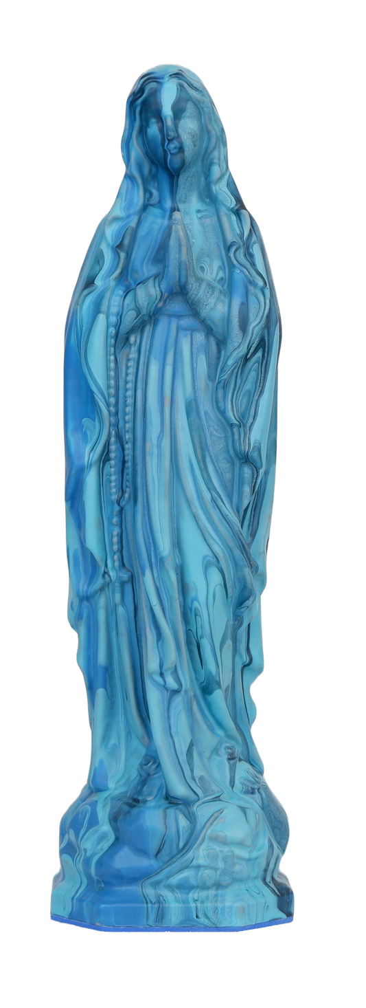 Virgin Mary in Blue & Light Blue